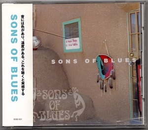 廃盤CD：SONS OF BLUES サンズ・オブ・ブルース 1st ICHIRO 鮫島秀樹 ロジャー高橋 松浦善博 The Sons イチロー