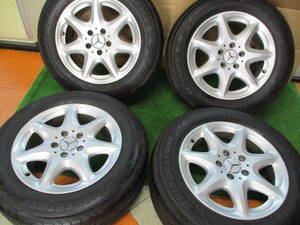 225/60R16 ＢＳ夏タイヤ　 BENZアルミホイール４本セット　!!激安サービス商品☆!!