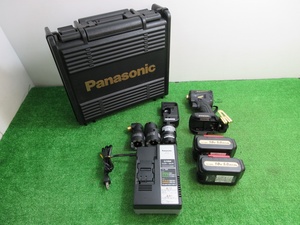 美品【 Panasonic / パナソニック 】 EZ1PD1T1G インパクトドライバ EXENA 14.4V/18V 限定色 アタッチメント付属