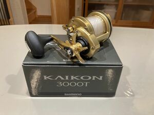 SHIMANO シマノ 海魂 KAIKON 3000T 美品 カスタムハンドル付き