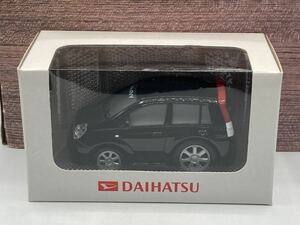 即決有★プルバックカー ダイハツ DAIHATSU ミラ アヴィMIRA AVY ブラック 黒 カラーサンプル★ミニカー