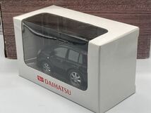 即決有★プルバックカー ダイハツ DAIHATSU ミラ アヴィMIRA AVY ブラック 黒 カラーサンプル★ミニカー_画像4