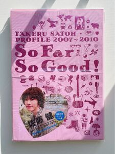 Ｓｏ　Ｆａｒ　Ｓｏ　Ｇｏｏｄ！　ＴＡＫＥＲＵ　ＳＡＴＯＨ　ＰＲＯＦＩＬＥ　２００７～２０１０ 佐藤健／〔著〕