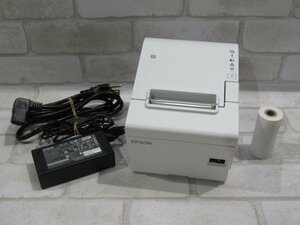 Ω 新H 0135♪ 保証有 EPSON【 TM-T88Ⅶ MODEL:M371A 】エプソン レシートプリンタ AC付・祝10000!取引突破!!