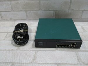 ▲Ω 新D 0179♪ 保証有 Panasonic【 GA-AS4TPoE+ (PN25048) 】パナソニック PoE給電スイッチングハブ 領収書発行可能