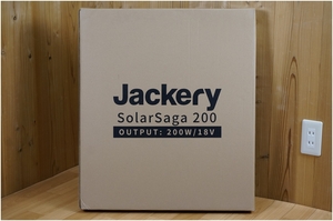 【新品未開封品】 Jackery Japan ★ ジャクリ ★ ソーラーパネル 200W ★ Jackery SolarSaga 200 ★ JS-200A