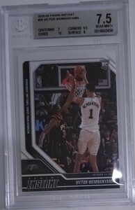 1円 BGS7.5 Panini Instant Victor Wembanyama 26 RC パニーニ インスタント ビクター・ウェンバンヤマ ルーキーカード Wemby PSA7.5