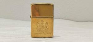 Zippo ライター ゴールド ハワイ王国紋章 1984年製 中古品 61988