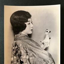 ◆ 戦前 女優 初代 水谷八重子 写真 麗人 鞆子 1930年頃 ◆ 映画 ブロマイド 古写真 大正 昭和_画像4