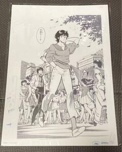 新品 キャッツアイ40周年記念原画展 複製原稿 原画 5 CITYHUNTER 北条司 画集 グッズ/北条司展 シティハンター 少年ジャンプ CAT'S EYE