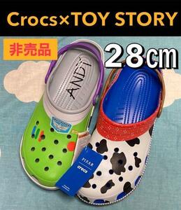 [ not for sale ]28. new goods Crocs × Toy Story collaboration sandals woody baz/Disney Disney toy story Land si-b