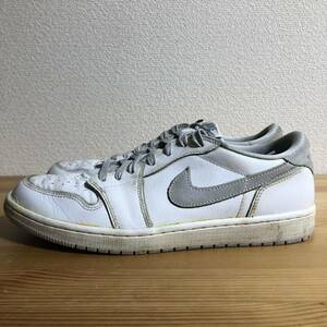 30cm US12 NIKE AIR JORDAN 1 LOW OG CZ0790-100 Neutral Grey ヴィンテージ加工