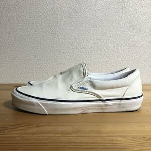 29cm US11 VANS CLASSIC SLIP-ON Anaheim Factory Og White