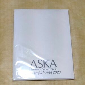ASKA ライブグッズ パンフレット Wonderful World 2023