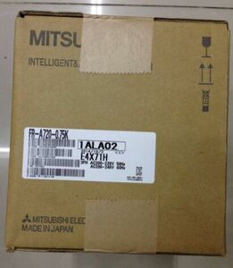 【 新品★送料無料 】MITSUBISHI/三菱　インバーター　FR-A720-0.75K 6ヶ月保証