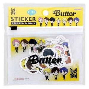 S8586292 限定 ケース付フレークシール ＴＩＮＹＴＡＮ ＢＵＴＴＥＲ イエロー