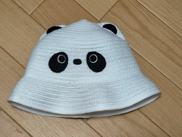 パンダの帽子　44センチ 帽子 キャップ