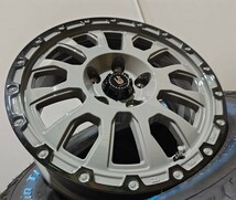 【数量限定 特選】 アヴェンチュラ 7.0-16+42 5/114 グレー ＢＦＧオールテレーンT/A KO2 LT235/70R16 2023年製 デリカ RAV4 アベンチュラ_画像4