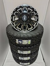 【数量限定 特選】 アヴェンチュラ 6.5-16+38 6/139 黒 ＢＦＧオールテレーンT/A KO2 LT215/65R16 2023年製 ハイエース アベンチュラ_画像1