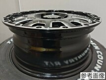 【数量限定 特選】 アヴェンチュラ 6.5-16+38 6/139 黒 ＢＦＧオールテレーンT/A KO2 LT215/65R16 2023年製 ハイエース アベンチュラ_画像5