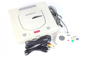 【ト福】SEGA セガ SEGASATURN セガサターン HST-3220 箱なし ゲーム機本体 レトロゲーム レトロソフト シリアル下3桁777 LBZ01LLL10