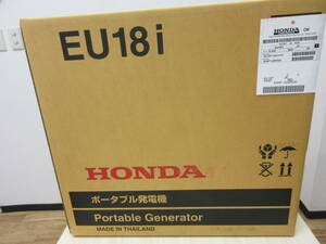 23953 新品 未使用 未開封 HONDA ホンダ ポータブル発電機 EU18i Portable Generater インバータ発電機 保証書有