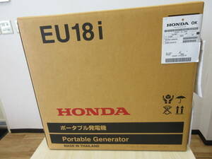 23959 新品 未使用 未開封 HONDA ホンダ ポータブル発電機 EU18i Portable Generater インバータ発電機 保証書有