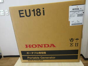 24127 新品 未使用 未開封 HONDA ホンダ ポータブル発電機 EU18i Portable Generater インバータ発電機 保証書有