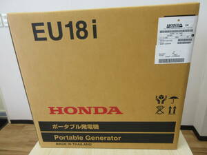 24130 新品 未使用 未開封 HONDA ホンダ ポータブル発電機 EU18i Portable Generater インバータ発電機 保証書有