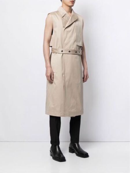 【新品】1017 ALYX 9SM ノースリーブ トレンチ コート ベスト