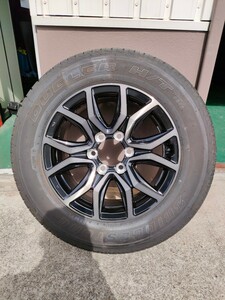 トヨタ ハイラックス　GR　SPORT　純正ホイール PCD139.7-6H　18×7.5J+30　タイヤ 265/60R18 中古タイヤホイール 1本のみ