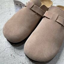 送料無料☆タグ付き未使用品☆BIRKENSTOCK☆ボストン☆Taupe☆ドイツ製☆46☆_画像3