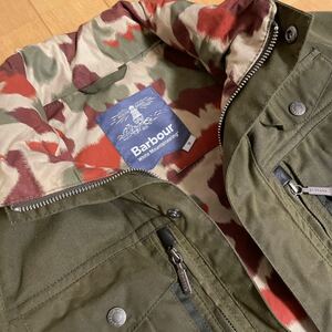 White Mountaineering Barbour コラボアウター　カーキ　Mサイズ　オイルドアウター