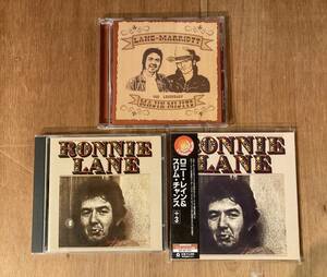 ■帯付国内盤/廃盤CD含む■Ronnie Lane (ロニー・レイン) CD合計3枚セット ■Slim Chance/07年規格廃盤リマスター盤