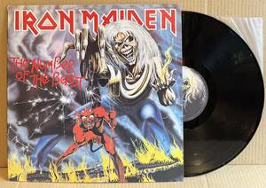 ■国内盤!アナログ/LP■アイアン・メイデン Iron Maiden / 魔力の刻印 The Number Of The Beast (EMS-91034) HR/HM※帯なし