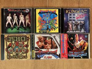 ■廃盤含む/まとめて!■Klingonz (クリンゴンズ) CD合計6タイトルセット■サイコビリー/Up Uranus/Klownz 'R' Us/PSYCHOBILLY...etc