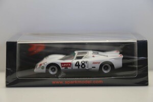 スパークモデル 1/43 シェブロン B16 マツダ 1970 ルマン24H #48 J.Vernaeve / Y.Deprez　62CE/14