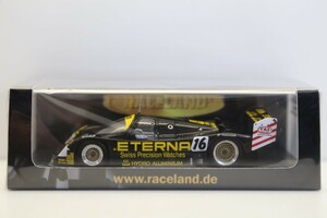 限定300台 レースランド特注 スパークモデル 1/43 ポルシェ 962C Brun Eterna 1989 WSC ディジョン #76 O.ララウリ/S.ディケンズ　 61AC000