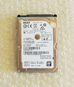 HGST 2.5インチHDD HTS541010A9E680 1000G