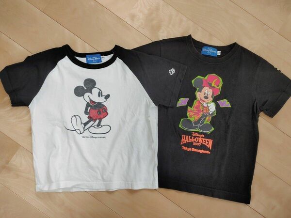 東京ディズニーリゾート 半袖Tシャツ2点セット 120サイズ