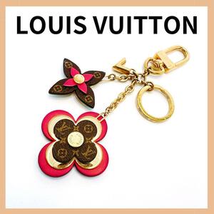  Louis Vuitton M63084porutokre* blue ming flower key holder 