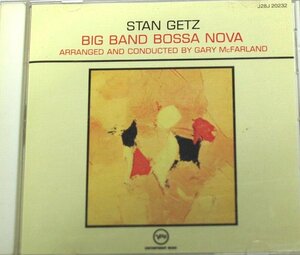 黒いオルフェ スタン・ゲッツ＆ゲイリー・マクファーランド // 国内盤CD //VERVE// STAN GETZ BIG BAND BOSSA NOVA GARY McFARLAND