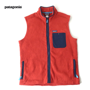 US輸入 patagonia パタゴニア SYNCHILLA フリースベスト フルジップ レッド(L)