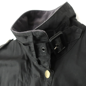 Barbour バブアー INTERNATIONAL FLYWEIGHT ワックスジャケット ブラック 6(M)の画像5