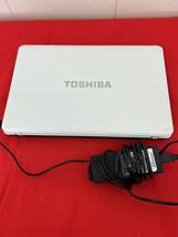 8-2-8-3 TOSHIBA dynabook B351/23E ノートパソコン　バッテリー劣化故障以外動作OK 電源ケーブル付属_画像1