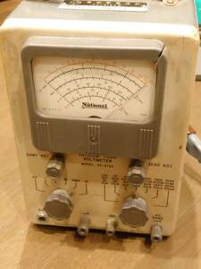 真空管電圧計 PV-910A 1960年10月