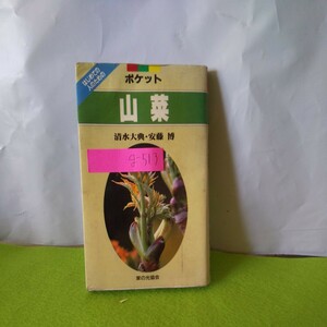 g-513 山菜 ポケット はじめての人のための 平成5年3月25日第１版発行※1