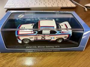 スパーク 1/43 BMW CSL Winner Sebring 1975