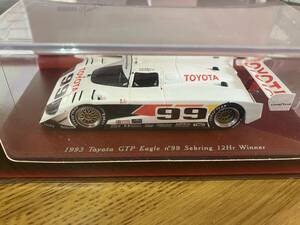 TSM 1/43 ToyotaI GPT Eagle No99 Sebring12h Winner 1993
