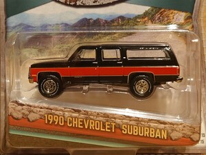 GREENLIGHT 1990 CHEVROLET SUBURBAN CHEVY シボレー サバーバン タホ シルバラード ピックアップ トラック トラッキン C10 C1500 1/64